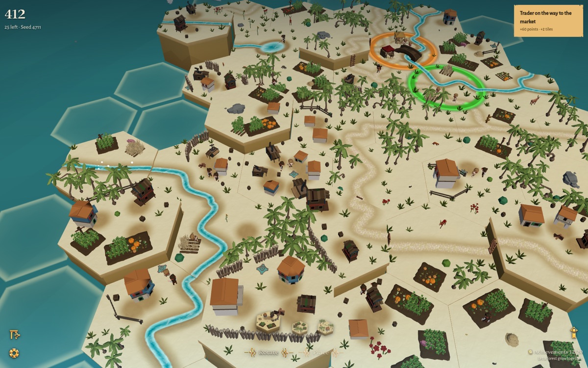 Isle Sea — an archipelago of hex islands